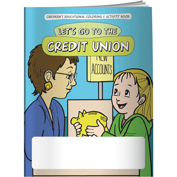 Coloring Book: Let's Go to the Credit Union