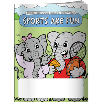 Coloring Book: Sports are Fun