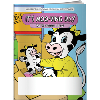 Coloring Book: It's Moo-ving Day