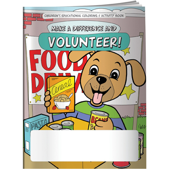 Coloring Book: Make a Difference and Volunteer