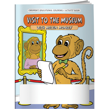 Coloring Book: My Visit to the Museum