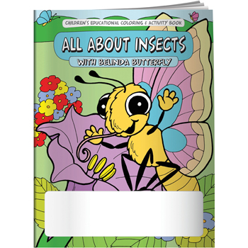 Coloring Book: All About Insects