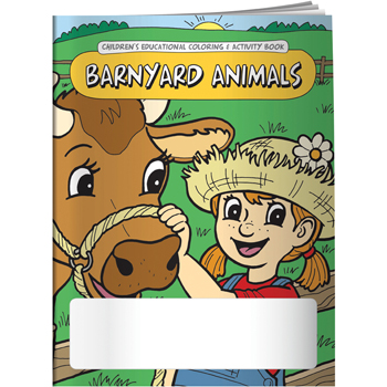Coloring Book: Barnyard Animals