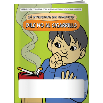 Coloring Book: Say NO to Smoking (Spanish)