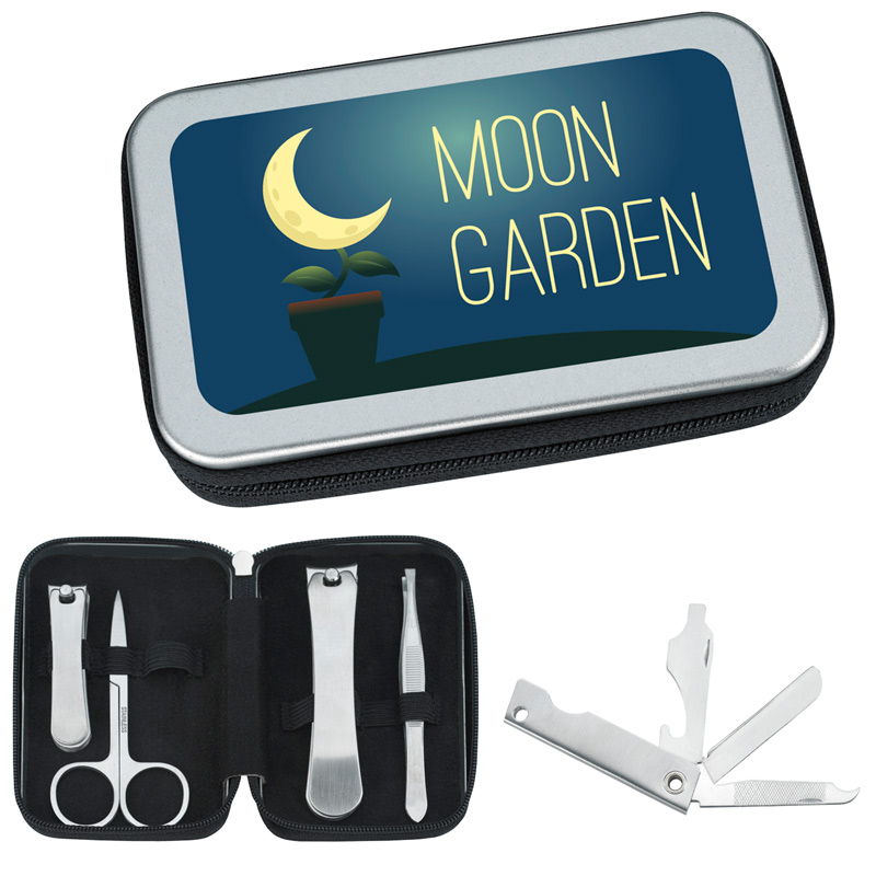 Modern Zippered Manicure Set