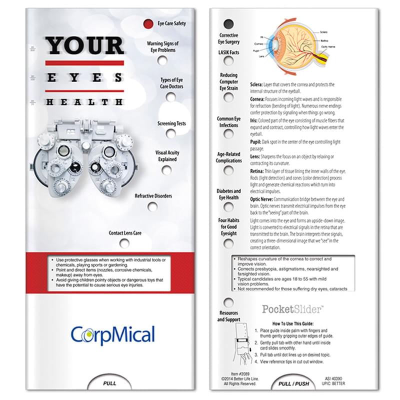 Pocket Slider: Your Eyes Health