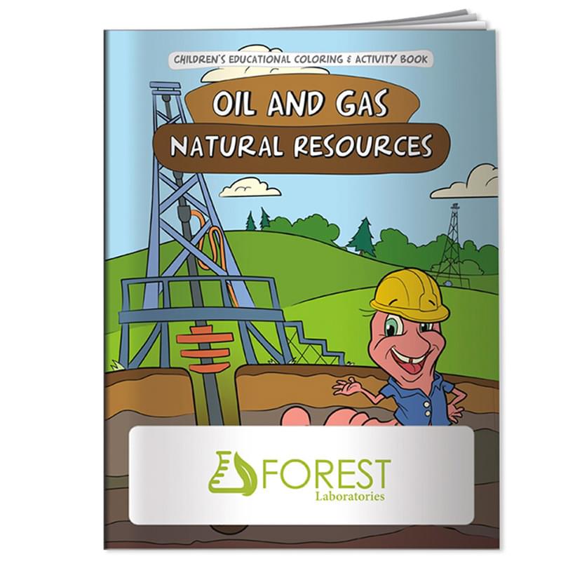 Coloring Book: Oil & Gas Natural Resources