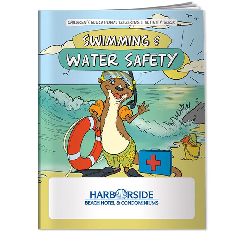 Coloring Book: Swimming & Water Safety