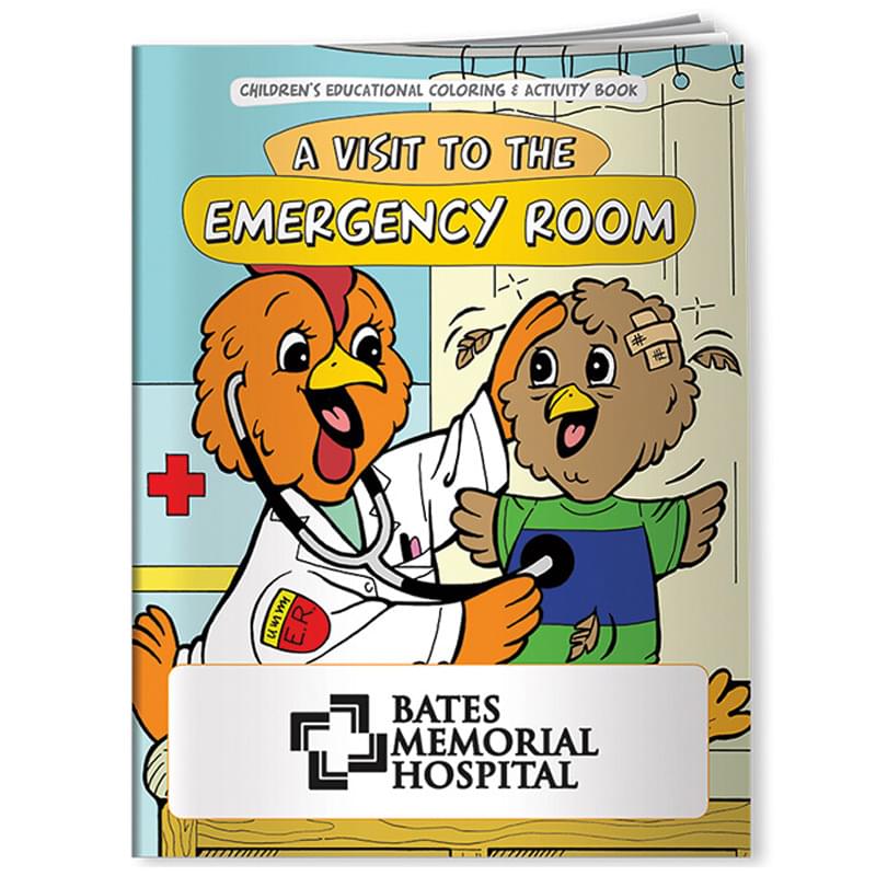 Coloring Book: A Visit to the Emergency Room