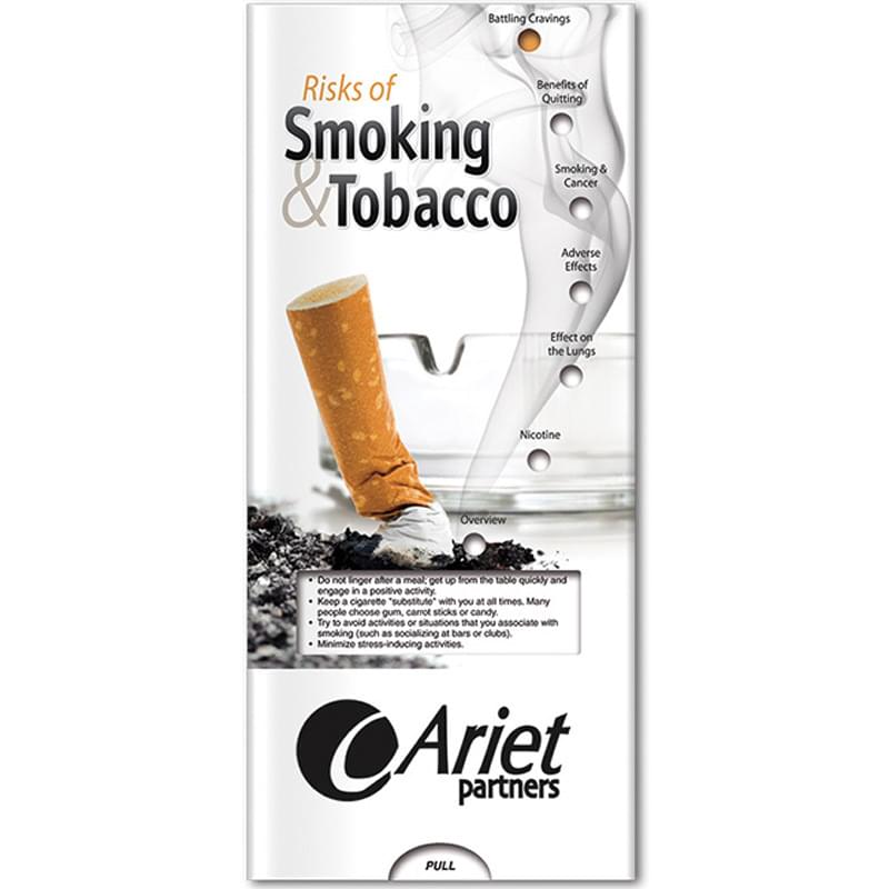 Pocket Slider: Risks of Smoking and Tobacco