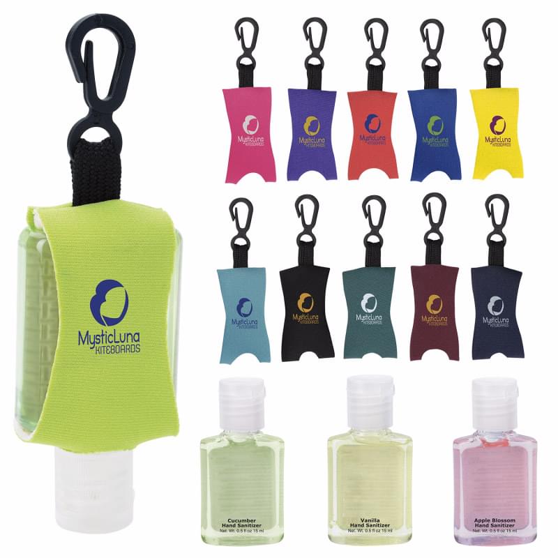 .5 oz. Hand Sanitizer with Leash - Scented