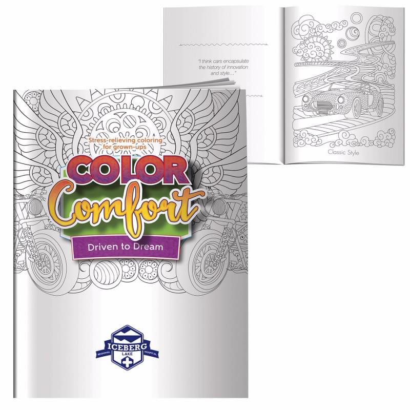Adult Coloring Book - Driven To Dream