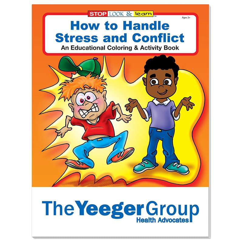 Coloring Book: How to Handle Stress and Conflict