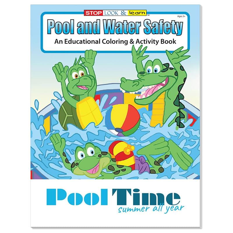 Coloring Book: Pool and Water Safety