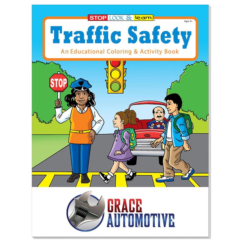 Coloring Book: Traffic Safety