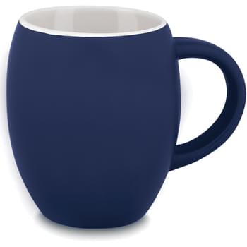 Matte Barrel Ceramic Mug - 16 oz.