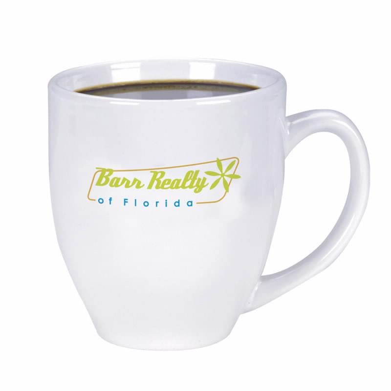 Shiny Bistro Mug - 15 oz. (white)