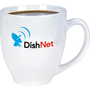 Shiny Bistro Mug - 15 oz. (white)