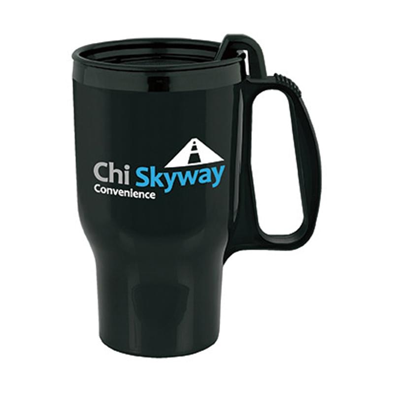 Budget Traveler Mug with Slider Lid - 16 oz.