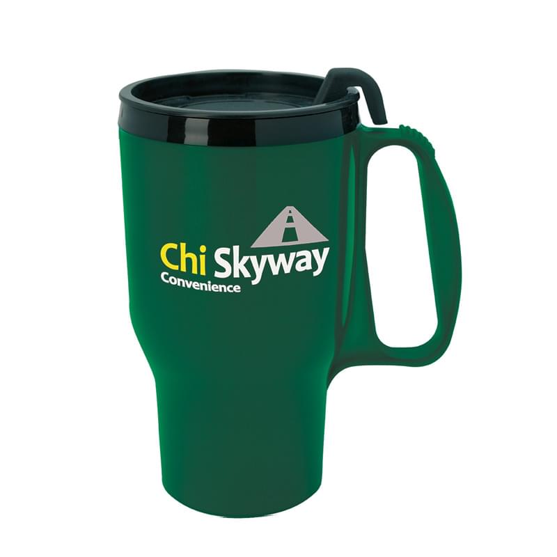 Budget Traveler Mug with Slider Lid - 16 oz.