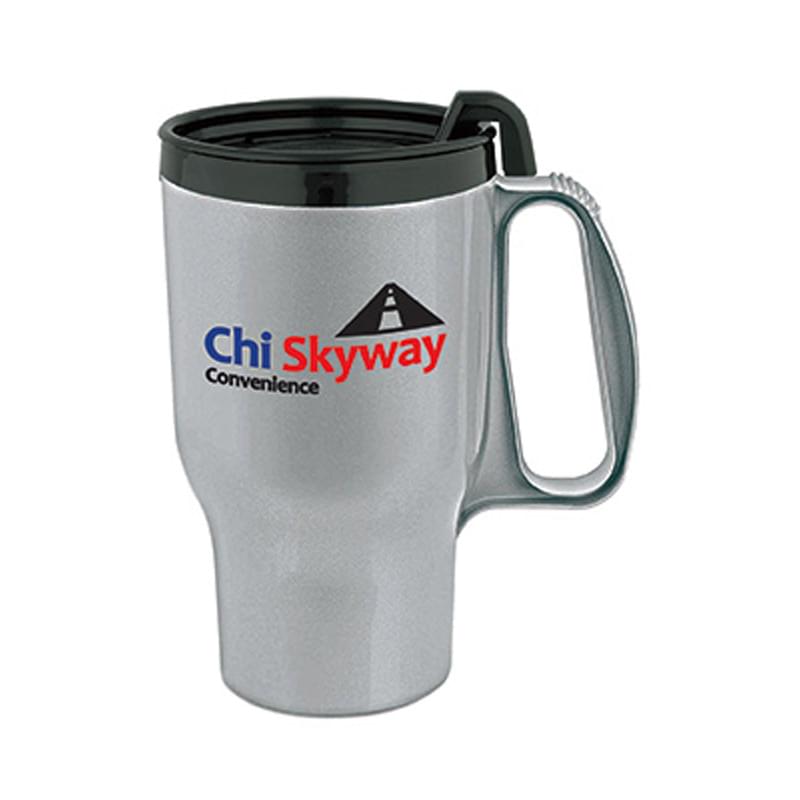 Budget Traveler Mug with Slider Lid - 16 oz.