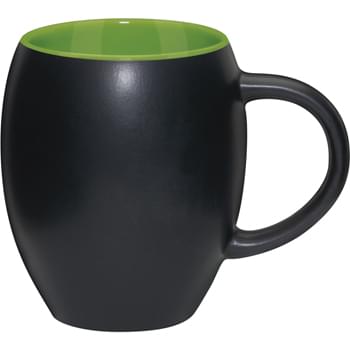 Matte Barrel With Color Mug - 17 oz.