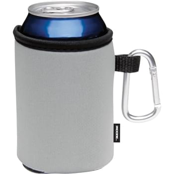 Collapsible KOOZIE Can Kooler with Carabiner