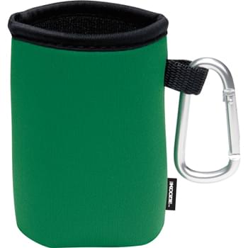 Collapsible KOOZIE® Can Kooler with Carabiner