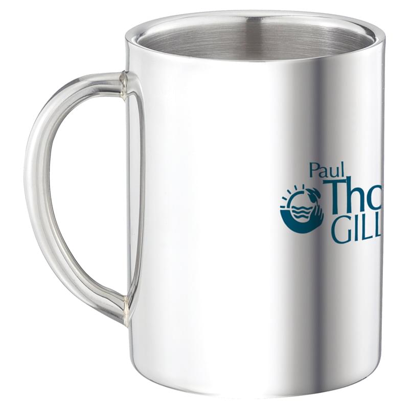 Double Wall Stainless Steel Mug - 9 oz.