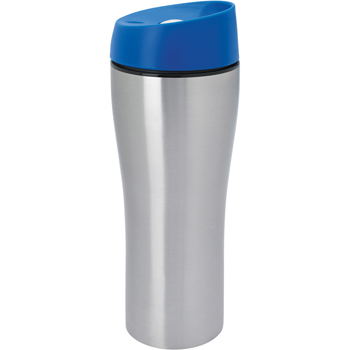 Stainless Tumbler with Press Button Lid - 15 oz.