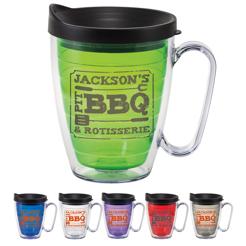 Ringed Coffee Mug - 16 oz.