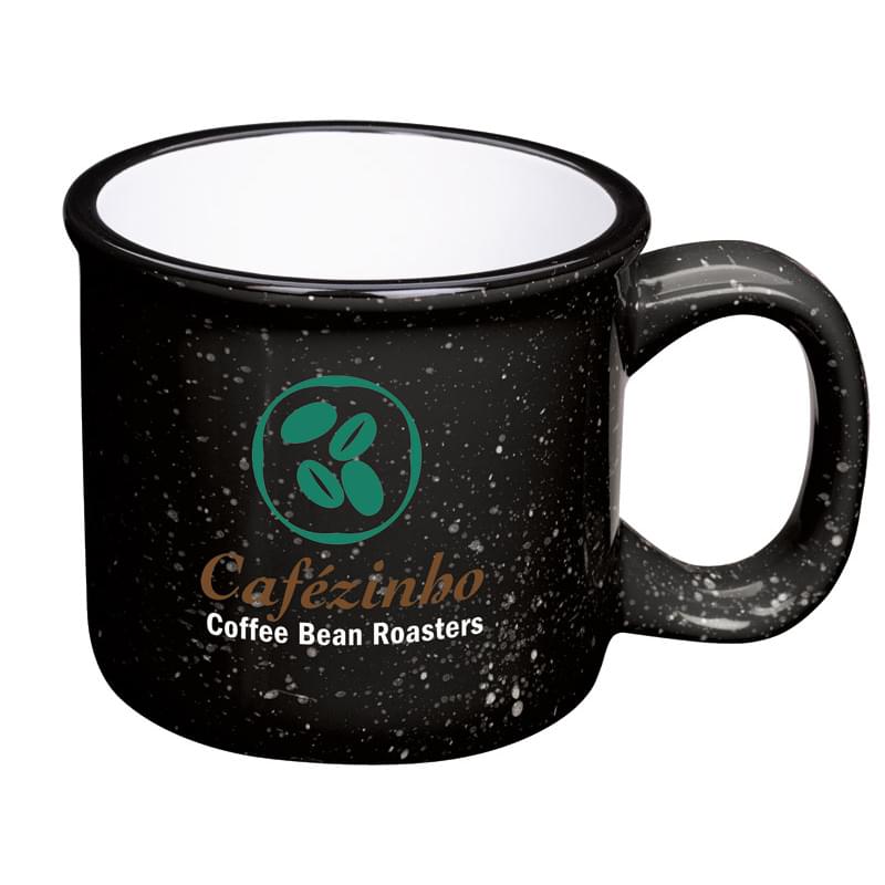 13oz Ceramic Custom Campfire Coffee Mugs in Bulk