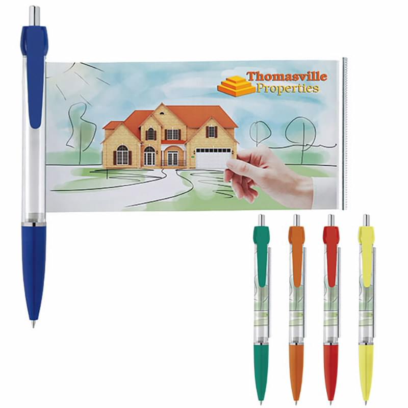 Solid Colored Banner Pen