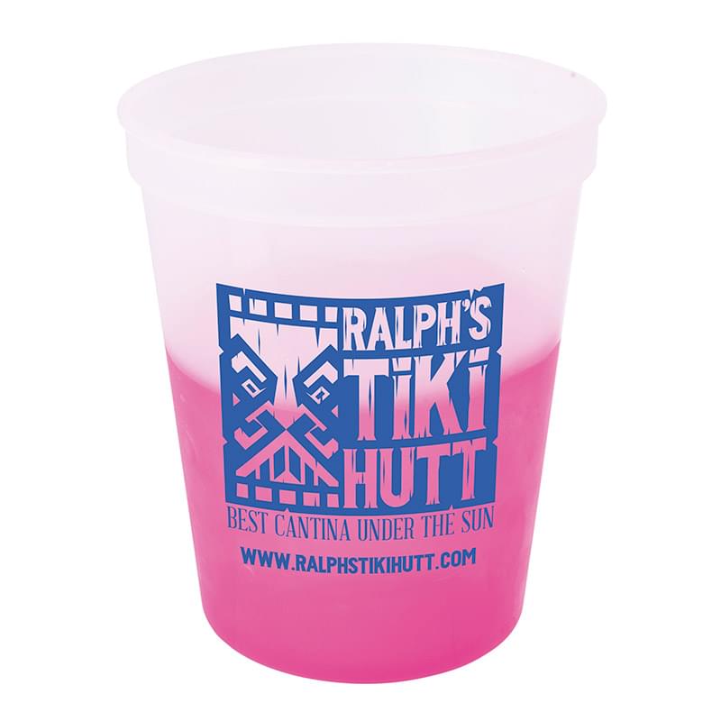 Color Changing Stadium Cup - 16 oz