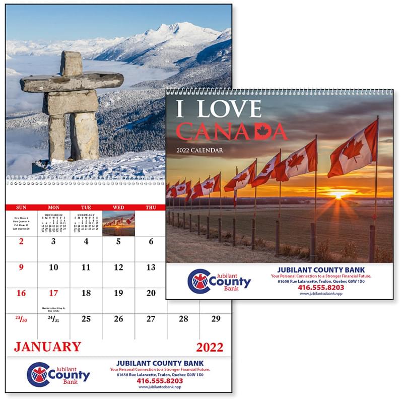I Love Canada - Spiral