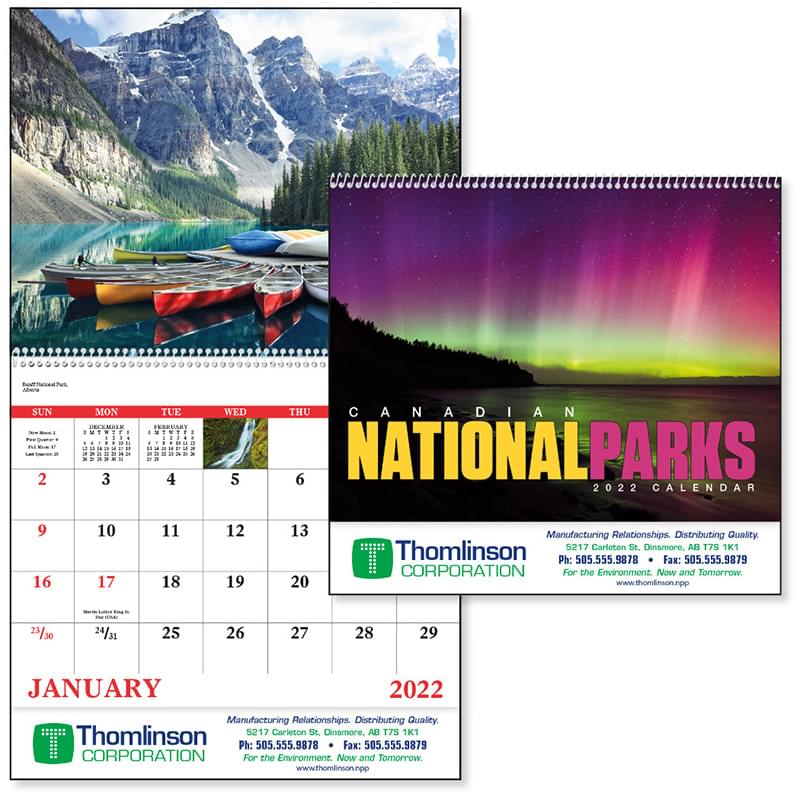 Canadian National Parks - Spiral