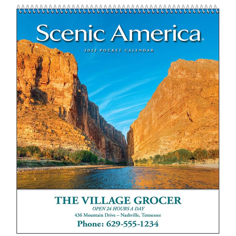 Scenic America&reg; Pocket Calendar