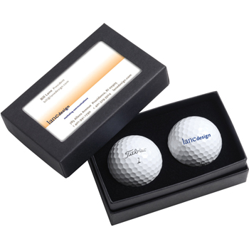 Titleist 2-Ball Business Card Box - DT SoLo