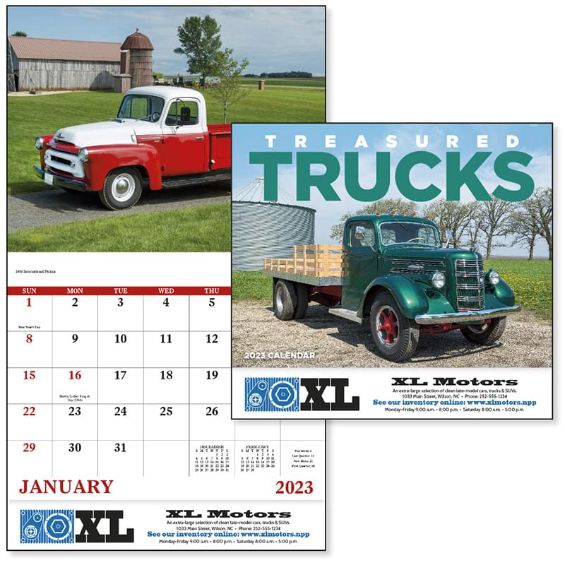 Treasured Trucks - Stapled