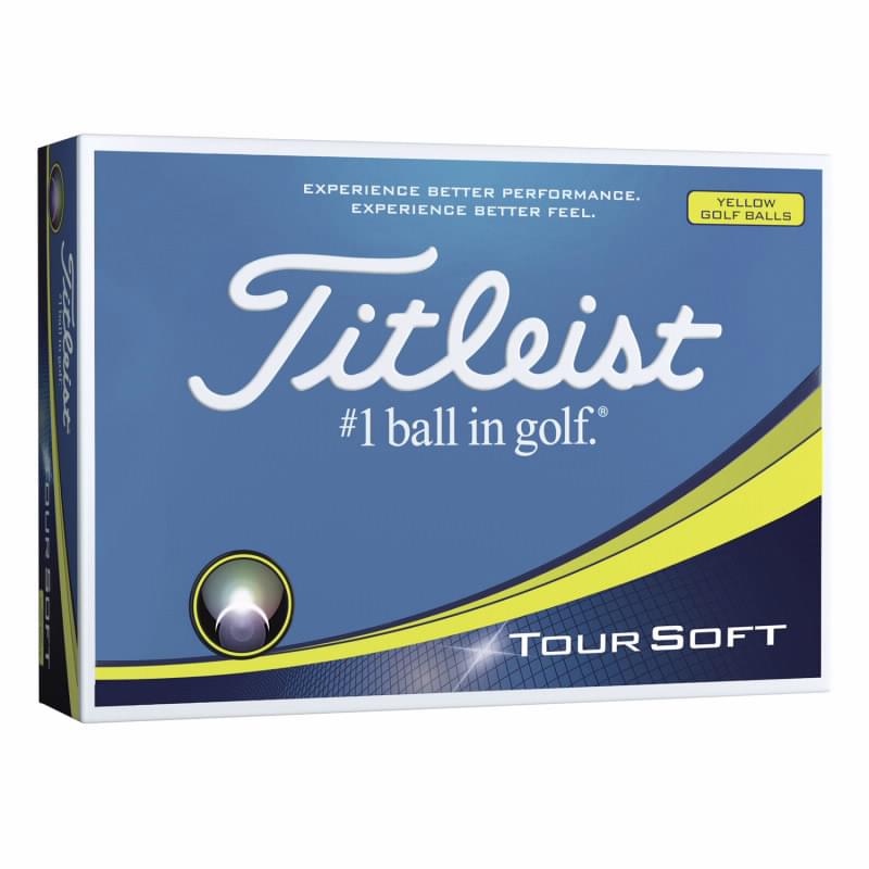 Titleist Tour Soft Yellow Std Serv