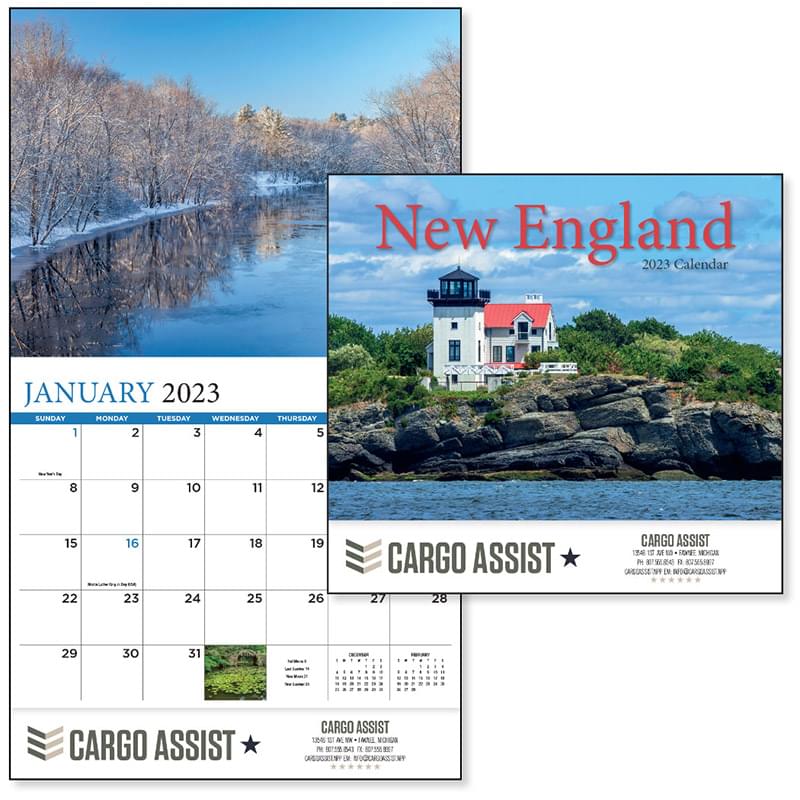 New England Appointment Calendar