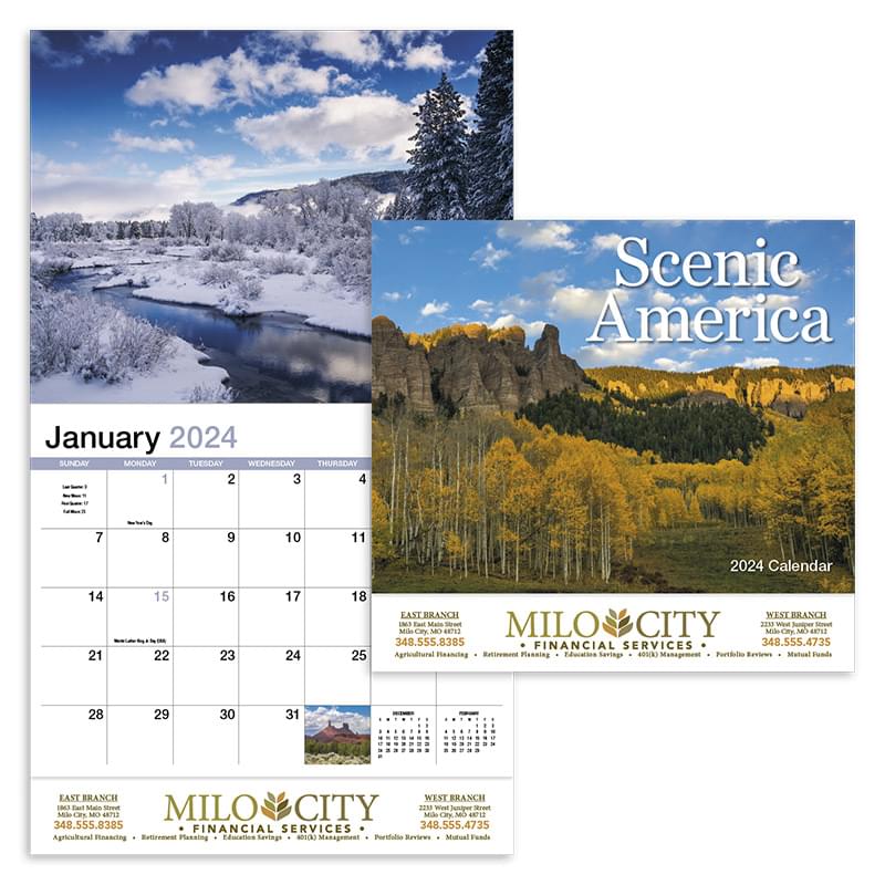 Scenic America&reg; Appointment Calendar