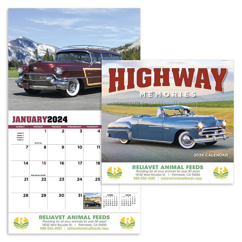 Highway Memories Appointment Calendar