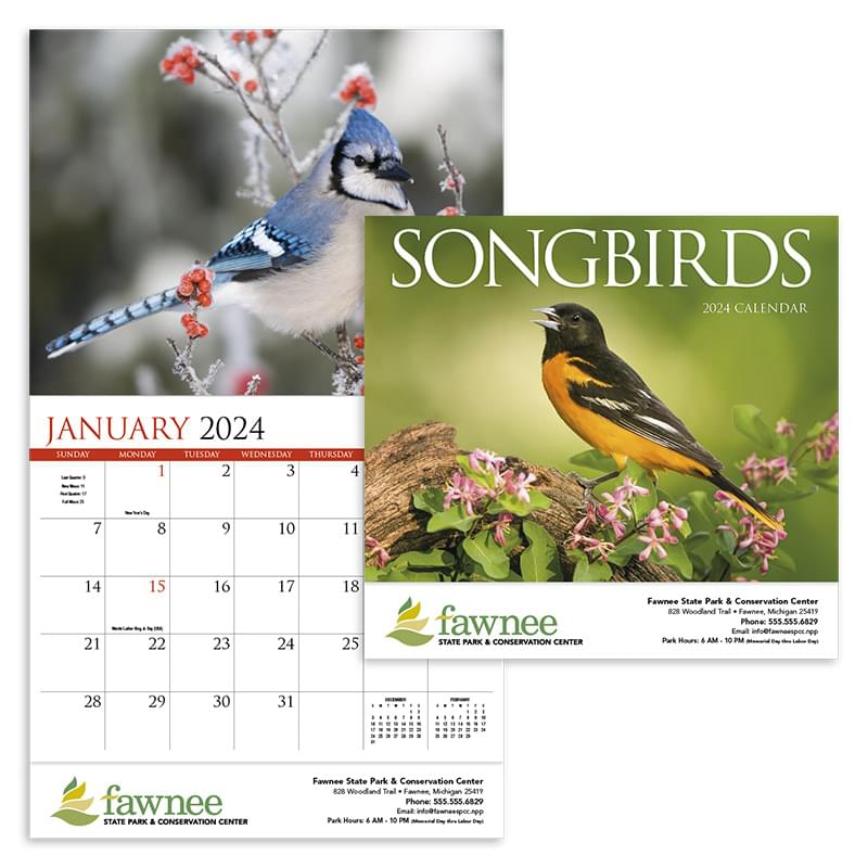 Songbirds Appointment Calendar