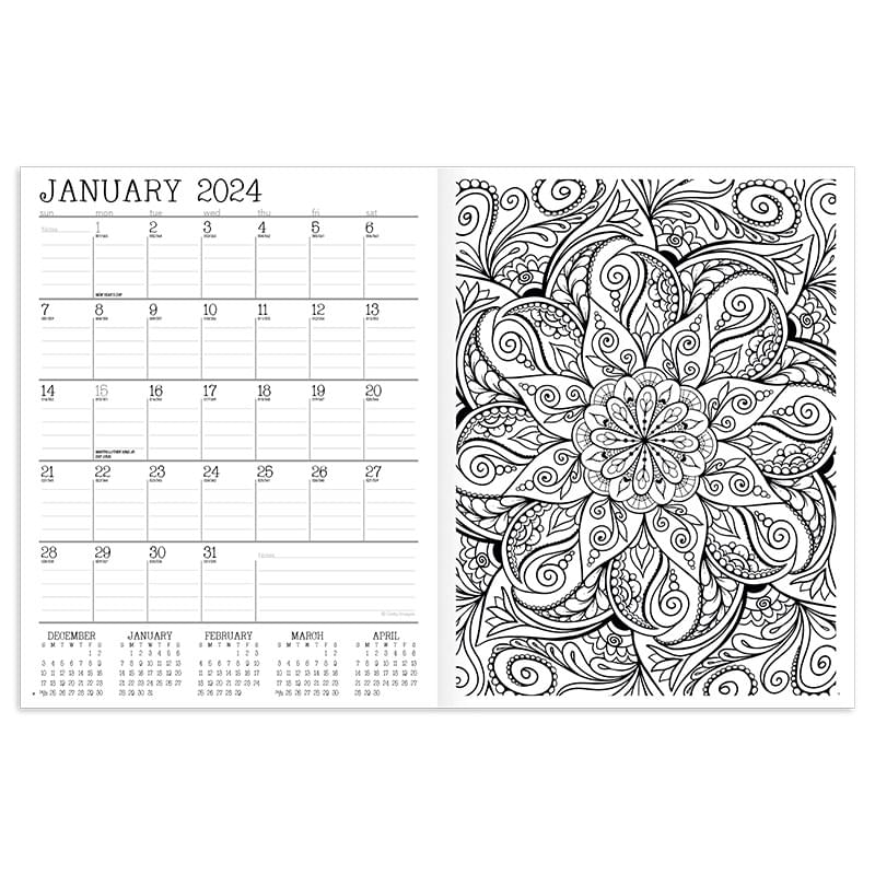 Adult Coloring Book Planner