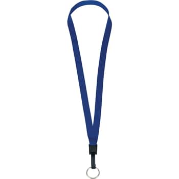 1/2-Inch Lanyard with Key Ring