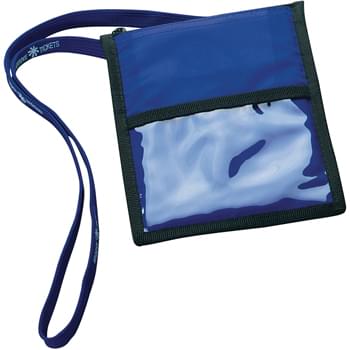 Neck Wallet with Lanyard