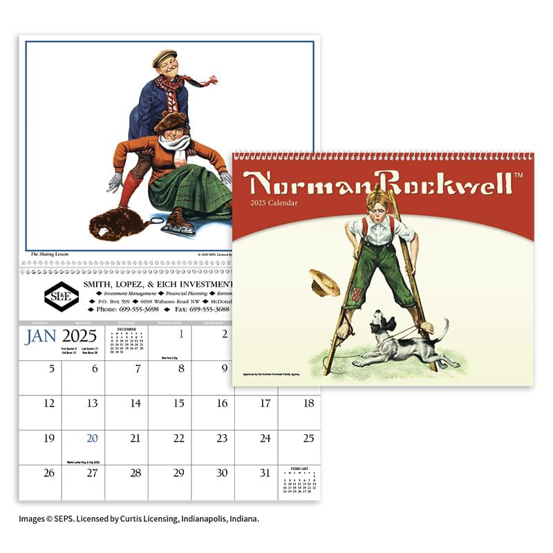 Rockwell Monthly Appointment Calendar	