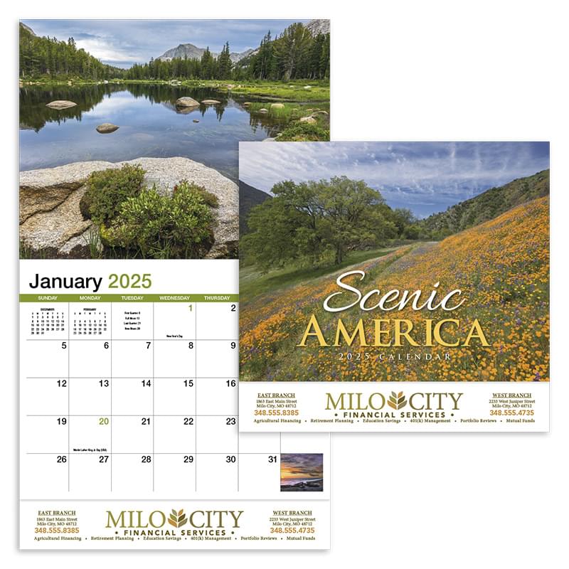 Scenic America® Appointment Calendar