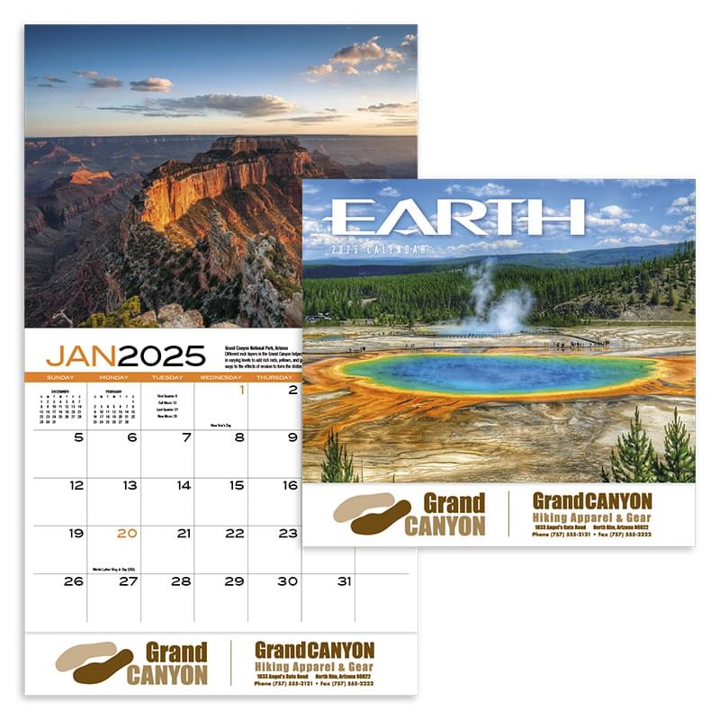 Earth Appointment Calendar